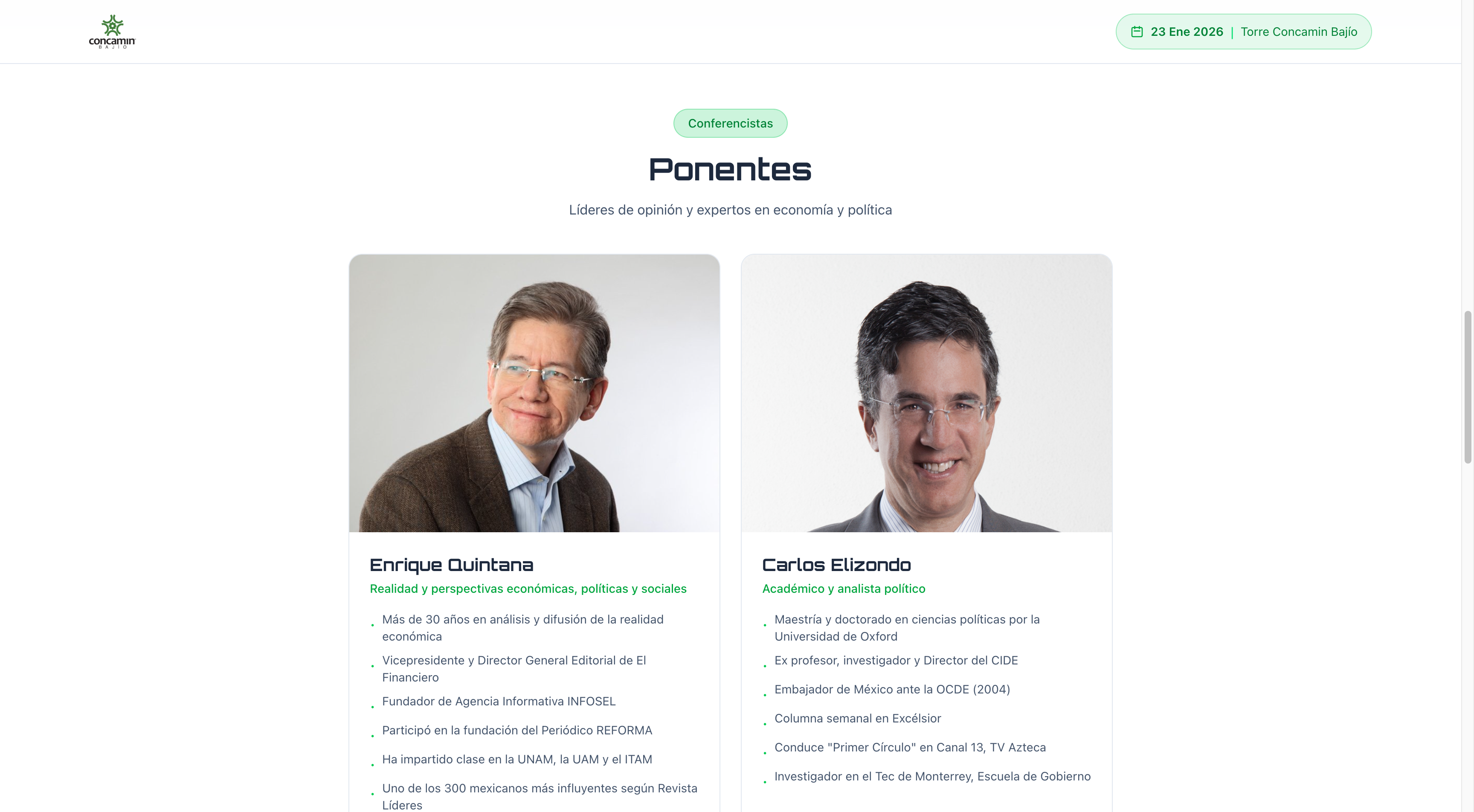 Foro Industrial del Bajío - CONCAMIN con Weventia - Vista 2