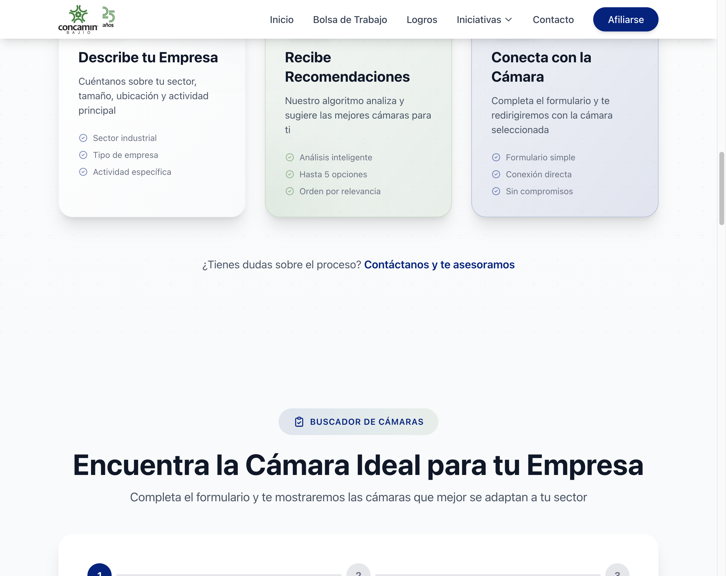 CONCAMIN Bajío - Portal de Cámaras Industriales - Vista 2