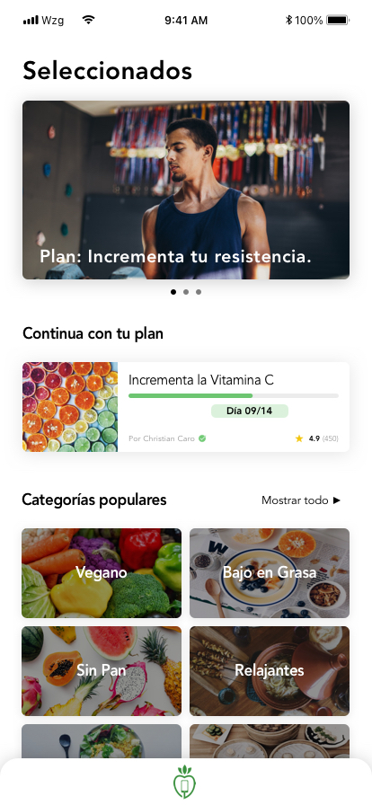 TechFood - Plataforma para Expertos en Nutrición - Vista 4